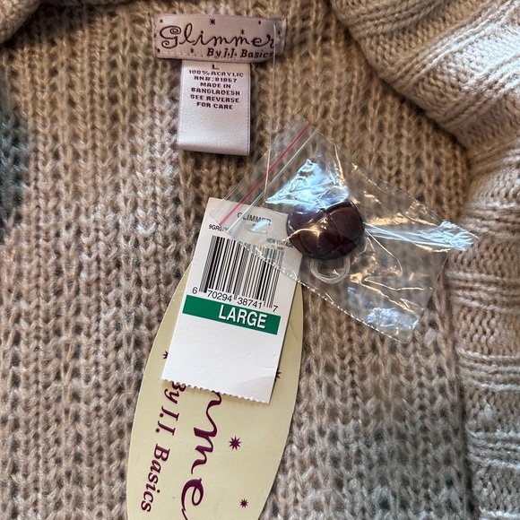 Oatmeal Cardigan NWT NEVER WORN - Picture 2 of 2